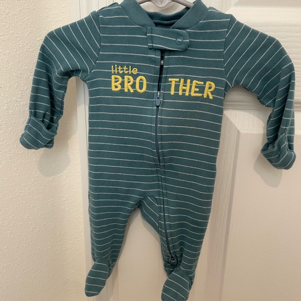Newborn little brother PJSs